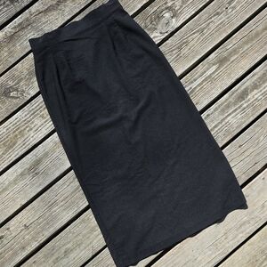 Classic Black Pencil Skirt for Women
